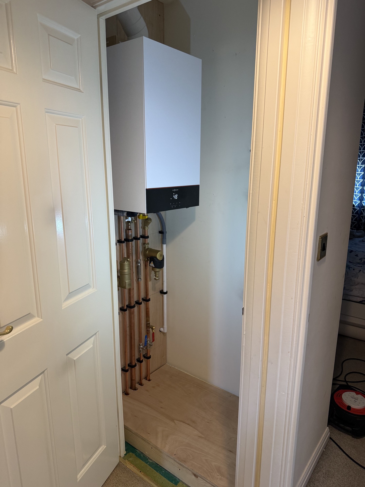 Viessmann boiler installation